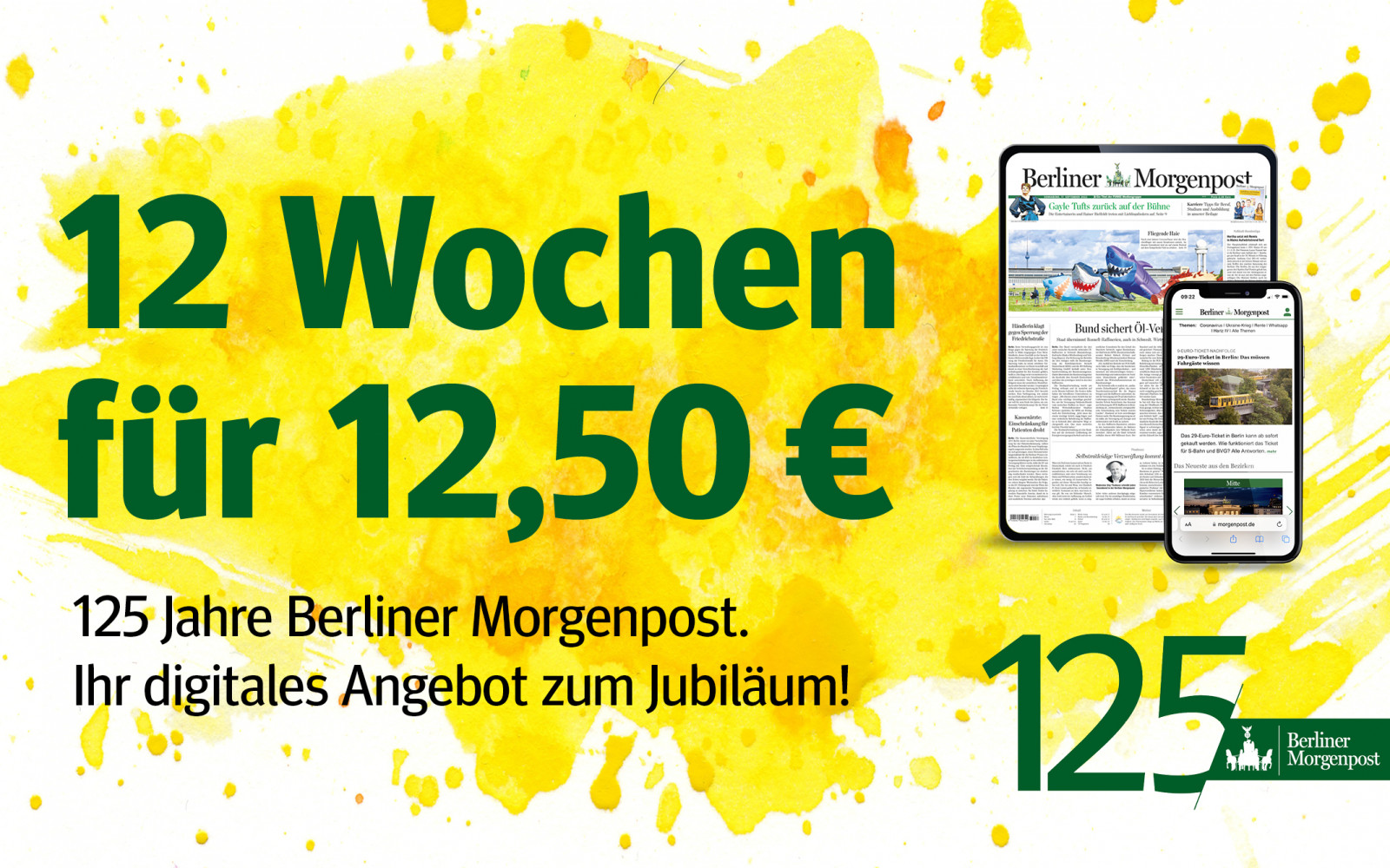 Berliner Morgenpost | Digital Als E-Paper Jetzt Abonnieren! | Aboshop ...